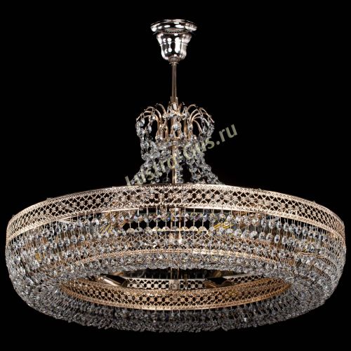 Люстра Венеция Кольцо с подвесом в Симферополе Гусь Хрустальный