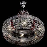 Люстра Венеция Кольцо с подвесом Красная в Симферополе