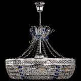 Люстра Венеция Кольцо с подвесом Синяя в Симферополе