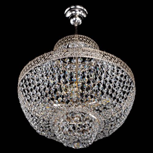 Люстра Венеция Купол №5 конус с подвесом в Симферополе Гусь Хрустальный