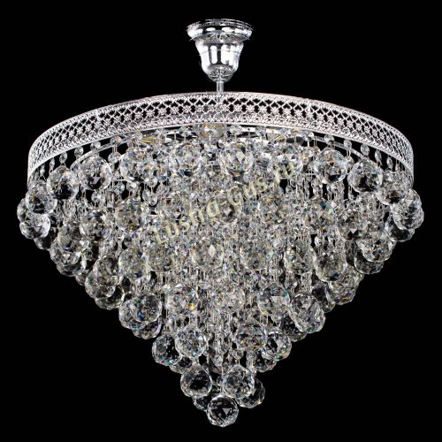 Люстра Венеция Пирамида шар 40 в Симферополе Гусь Хрустальный