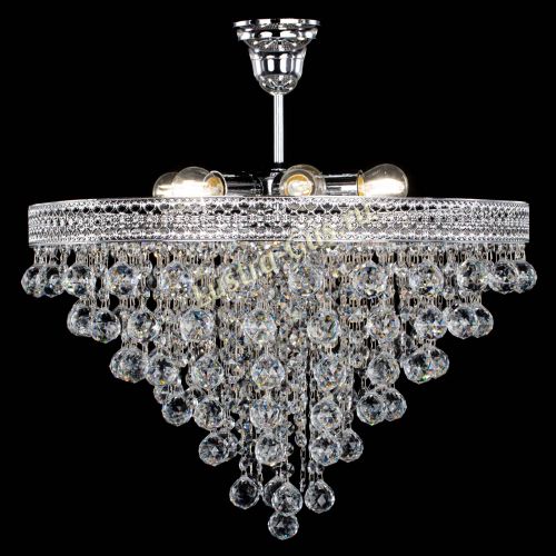 Люстра Венеция пирамида шар 30 в Симферополе Гусь Хрустальный