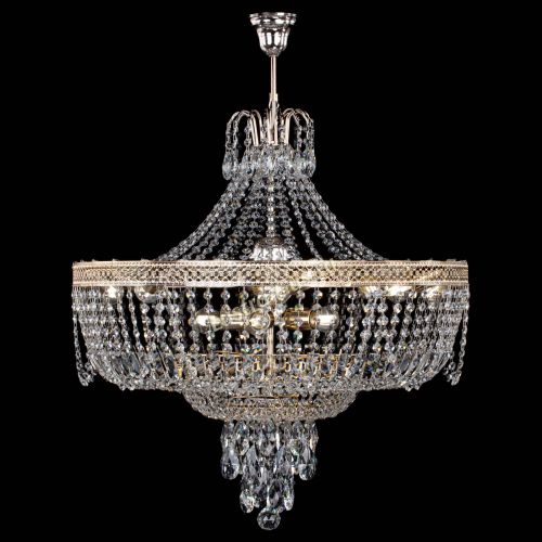 Люстра Венеция Водопад Каскад №13 с подвесом в Симферополе Гусь Хрустальный