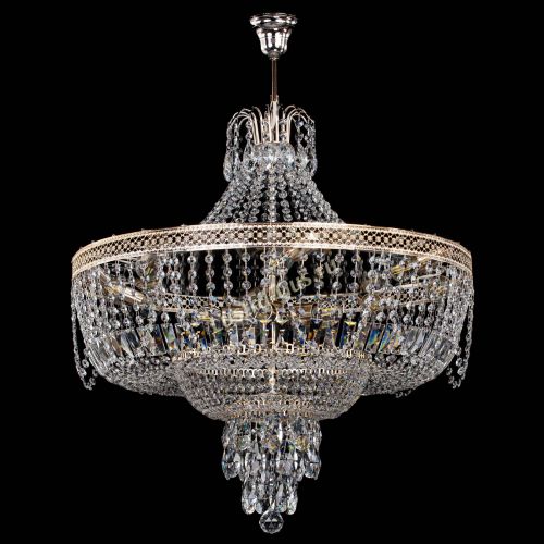 Люстра Венеция Водопад Каскад №13 с подвесом в Симферополе Гусь Хрустальный