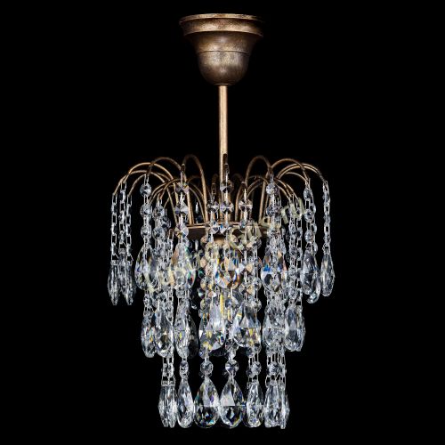 Люстра Весна журавлик под бронзу в Симферополе Гусь Хрустальный