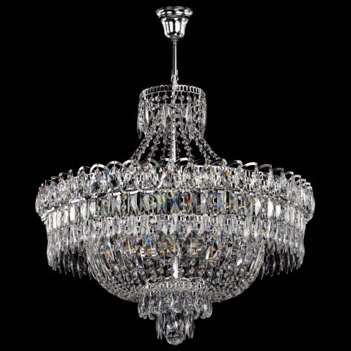 Люстра Водопад перо с подвесом в Симферополе Гусь Хрустальный