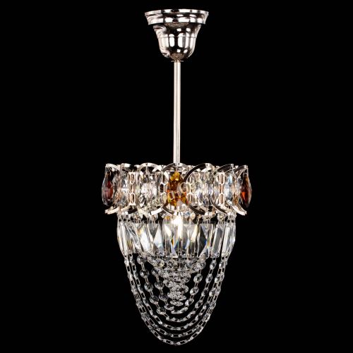 Люстра Водоворот №1 мини с подвесом чайная в Симферополе Гусь Хрустальный