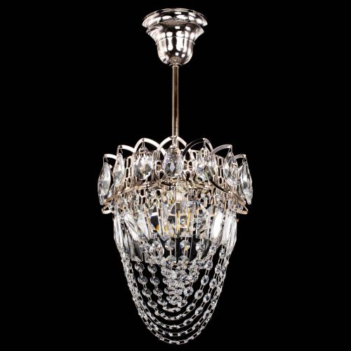 Люстра Водоворот №1 мини с подвесом в Симферополе Гусь Хрустальный