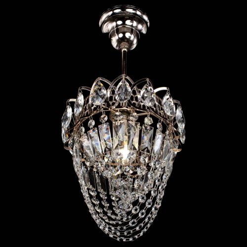 Люстра Водоворот №1 мини с подвесом в Симферополе Гусь Хрустальный