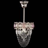 Люстра Водоворот №1 мини с подвесом розовая в Симферополе