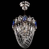 Люстра Водоворот №1 мини с подвесом синяя в Симферополе