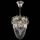 Люстра Водоворот №1 мини с подвесом зеленая в Симферополе