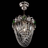 Люстра Водоворот №1 мини с подвесом зеленая в Симферополе