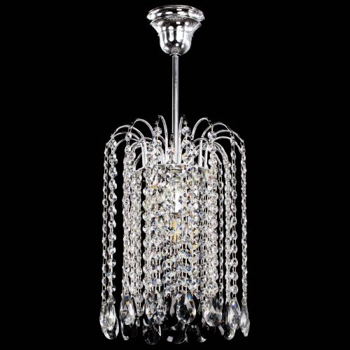 Люстра Зима капель журавлик черная в Симферополе Гусь Хрустальный