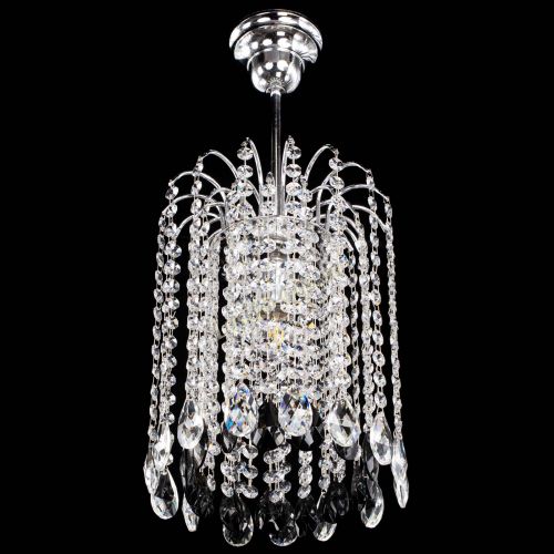 Люстра Зима капель журавлик черная в Симферополе Гусь Хрустальный