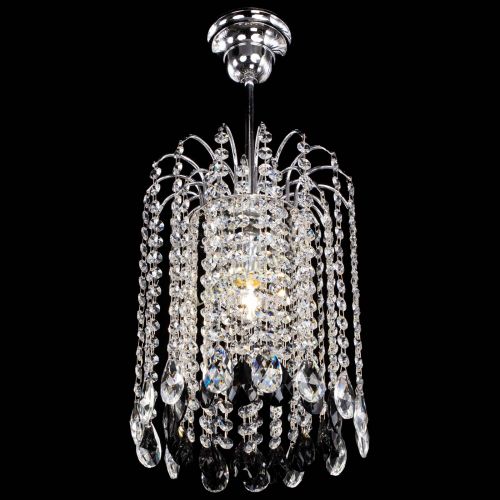 Люстра Зима капель журавлик черная в Симферополе Гусь Хрустальный