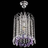 Люстра Зима капель журавлик фиолетовая в Симферополе