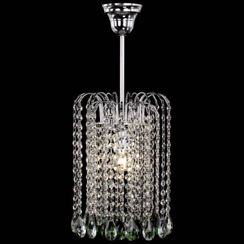 Люстра Зима капель журавлик розовая в Симферополе Гусь Хрустальный