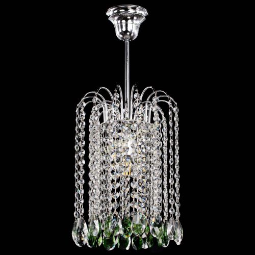 Люстра Зима капель журавлик розовая в Симферополе Гусь Хрустальный