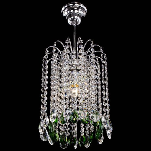 Люстра Зима капель журавлик розовая в Симферополе Гусь Хрустальный