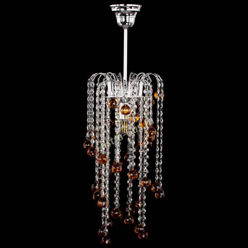 Люстра Зима каскад шар 30 чайная в Симферополе Гусь Хрустальный