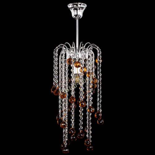 Люстра Зима каскад шар 30 чайная в Симферополе Гусь Хрустальный