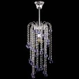 Люстра Зима каскад шар 30 фиолетовая в Симферополе