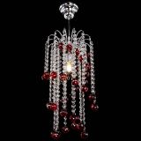 Люстра Зима каскад шар 30 красная в Симферополе