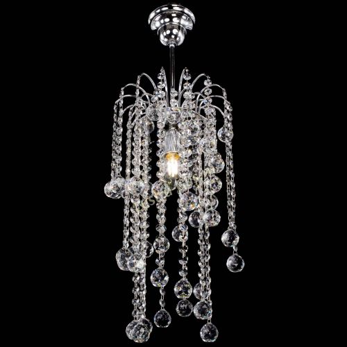 Люстра Зима каскад шар 30 в Симферополе Гусь Хрустальный