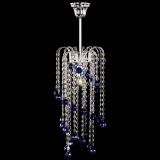 Люстра Зима каскад шар 30 синяя в Симферополе