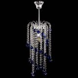 Люстра Зима каскад шар 30 синяя в Симферополе