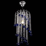 Люстра Зима каскад шар 30 синяя в Симферополе