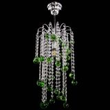 Люстра Зима каскад шар 30 зеленая в Симферополе