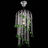 Люстра Зима каскад шар 30 зеленая в Симферополе