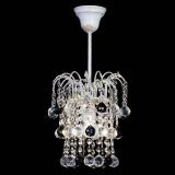 Люстра Зима шар черная (белая патина)  в Симферополе