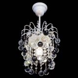 Люстра Зима шар черная (белая патина)  в Симферополе