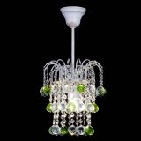 Люстра Зима шар зеленая (белая патина)  в Симферополе