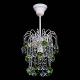 Люстра Зима шар зеленая (белая патина)  в Симферополе