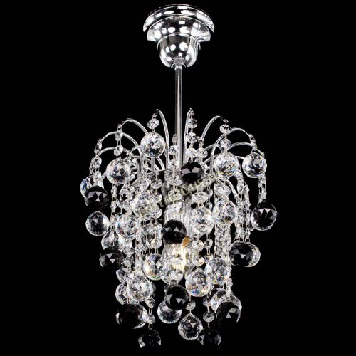 Люстра Зима черная в Симферополе Гусь Хрустальный