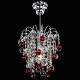 Люстра Зима шар красная в Симферополе