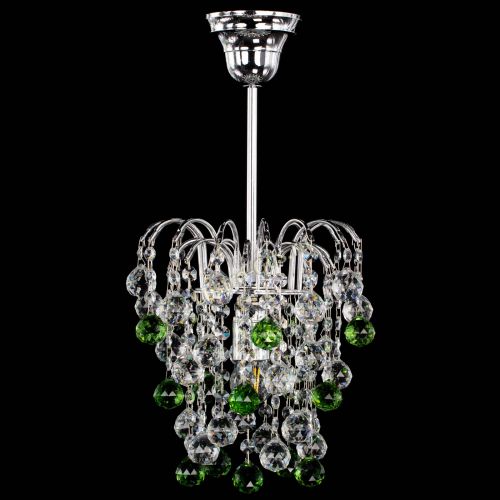 Люстра Зима зеленая в Симферополе Гусь Хрустальный