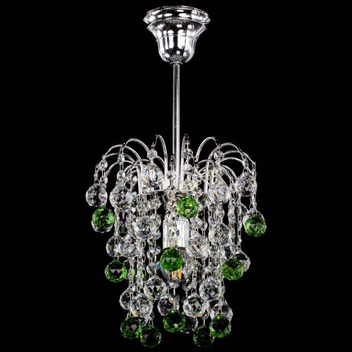 Люстра Зима зеленая в Симферополе Гусь Хрустальный