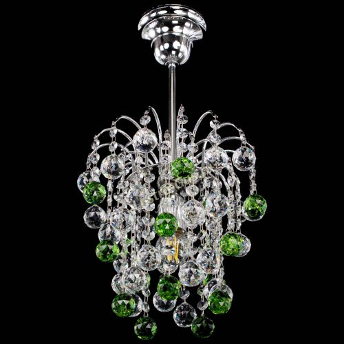 Люстра Зима зеленая в Симферополе Гусь Хрустальный