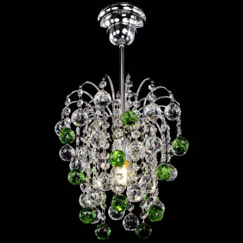Люстра Зима зеленая в Симферополе Гусь Хрустальный