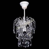 Люстра Зима журавлик черная (белая патина) в Симферополе