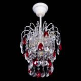 Люстра Зима журавлик красная (белая патина) в Симферополе