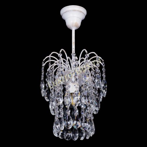 Люстра Зима шар белая в Симферополе Гусь Хрустальный