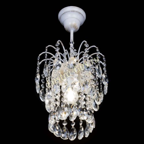 Люстра Зима шар белая в Симферополе Гусь Хрустальный