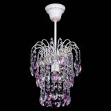 Люстра Зима журавлик розовая (белая патина) в Симферополе