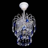 Люстра Зима журавлик синяя (белая патина) в Симферополе